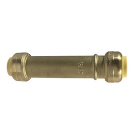 XFITTING Push Fit 1/2 Inch x 1/2 Inch Push Fit Slip Coupling, Push Fit Repair Coupling, 28-4-1=1XX, 1 Piece