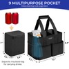 Ytonet Cleaning Caddy, Water Resistant Cleaning Supplies Organizer with Handle,