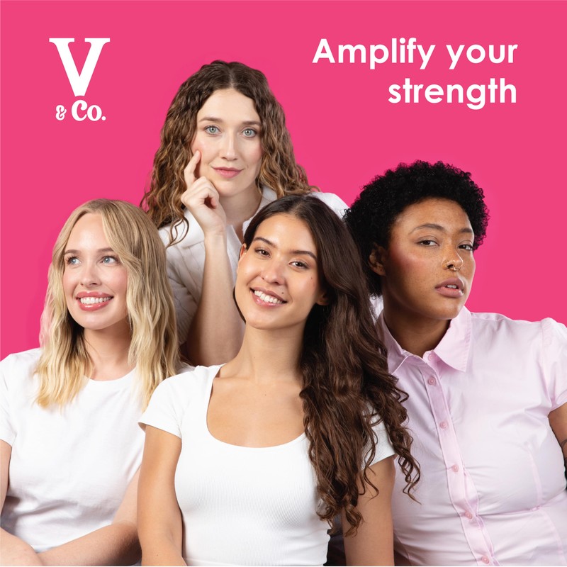 V&Co. Beauty Hair Thickening Shampoo with Peptide Technology, 12 Oz.