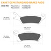 Front & Rear Brake Pads Sintered for Can Am Outlander