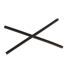 Caulo Silicon Rubber Replacement Temple Ear Socks for IC! IC Berlin 5505 5504 5508 5509 5535 6554 Eye Glass Eyeglasses Frames (Black - 1 Pair)