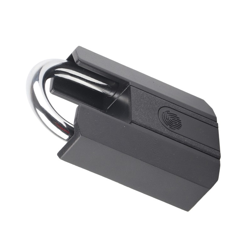 Fingerprint Padlock Waterproof Sensitive Rustproof Zinc Alloy Smart Electronic Padlock