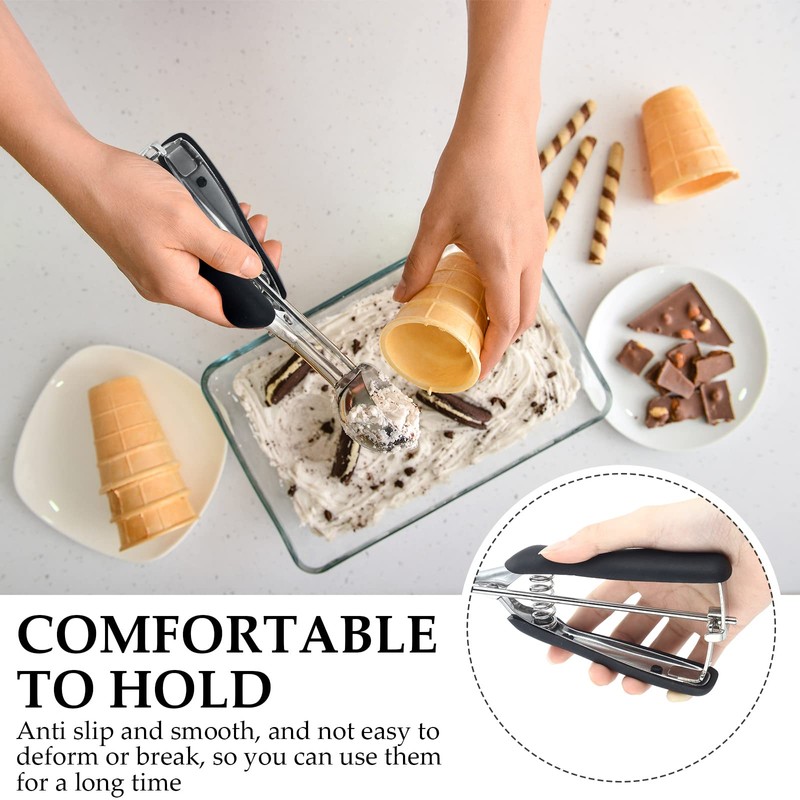 4 Pcs Cookie Scoop Set Include 1 Tbsp 2 Tbsp