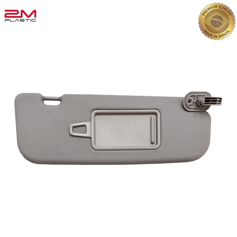 Sun Visor Fits for 2011-2015 Hyundai Elantra Gray Without Light