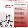 2 Pcs Oxygen Sensor Set (Upstream & Downstream) - Compatible