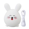Silicone Night Light Cute Cartoon Mouse USB Rechargeable Tap Control