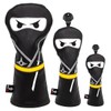 Golf Club Headcovers Ninja Golf Wood Covers Set Golf Driver
