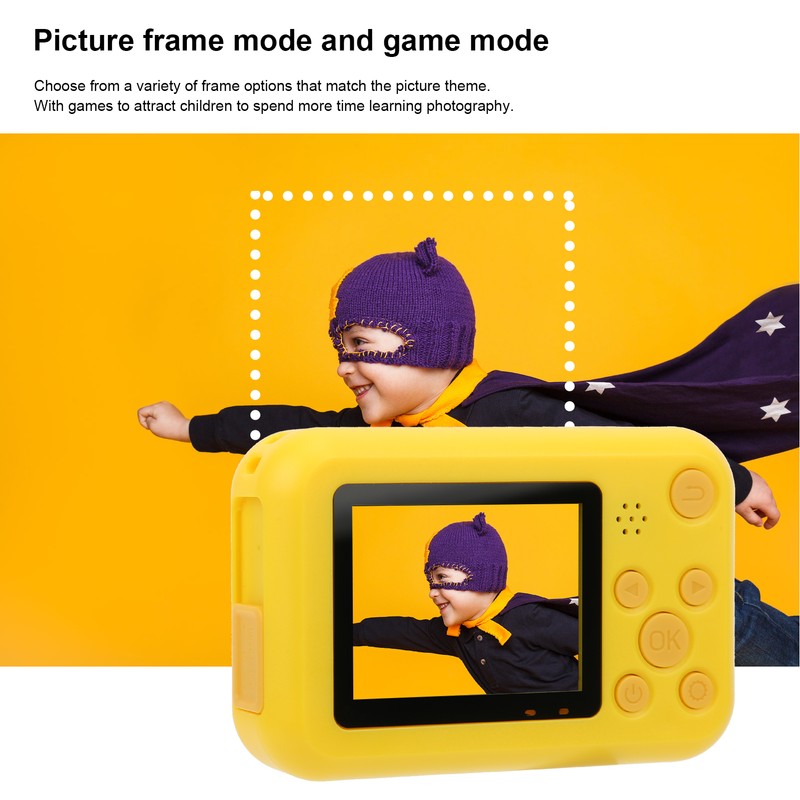 SJCAM F1 Fun Cam Children Kid Camera Puzzle Educational Anti‑fall