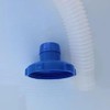 Blue Replacement Pool Adapter for Intex Deluxe Surface Skimmer Wall