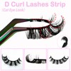 10 Pairs of 3D False Eyelashes Russian False Eyelashes Natural
