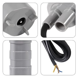 DIANN DC 12V Submersible Water Pump 840L/H High Flow Pumps Micro Water Pump with Tubing for Aquarium Fish Tank Fountain