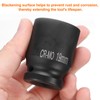 HARFINGTON 4 Point Square Socket 1/2" Drive 19mm Metric Square