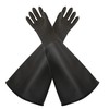 HOLDWIN Heavy Duty Sandblasting Gloves 24.8" Rubber Gloves for Sandblaster