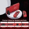 JINGDU Switch Protective Case for Switch 2017 NS, Dockable Soft