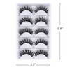 3D False Eyelashes, 3D Faux Mink Fake Eyelashes Handmade Dramatic