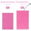 Cellulose Sponges, Large Size 4" x 6" x 1" -