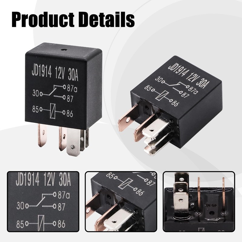 JA&MIU 3PCS 4671168E 72472M 5 pin 12 Volt DV SPDT