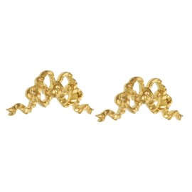 Mikinona 2pcs Quirky Home Decor Resin Bow-knot Wall Art Craft Unique Wall Hanging for Bedroom