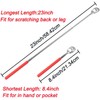 WOVTE Telescopic Portable Stainless Steel Set of 3