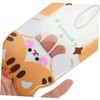 jojofuny 2pcs Clear Cartoon Card Holder Sleeve for Id Credit