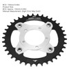 104BCD Electric Bike Chainring and Adapter 38T Aluminum Alloy CNC
