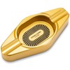 CIGARLOONG Cigar Ashtray with 2 Slots Resin Travel Ashtray Boat