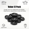 12pcs Universal Silicone Car Door Lock Cover - Protective Door