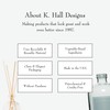K.Hall Designs Lemon Sage Boxed Diffuser Kit, Citrus Scent with