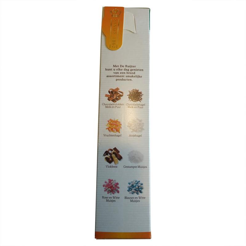 De Ruijter Fruit Sprinkles (Vruchten Hagel), 400 Gr (14.1 Oz),