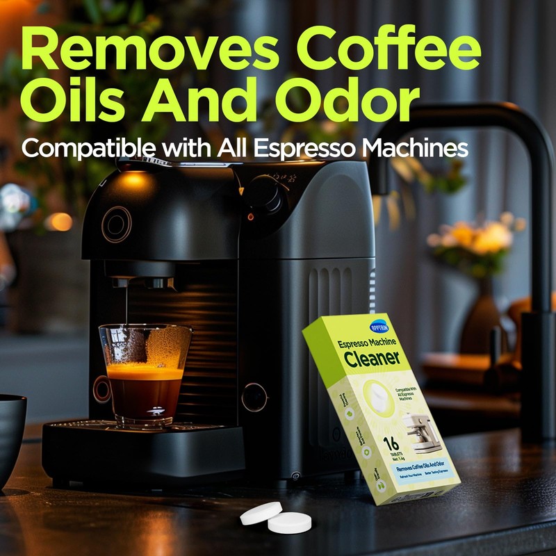 apptrin Espresso Machine Cleaning Tablets, Coffee Machine Cleaning Pods, Coffee