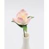 Cosmos Gifts Fine Porcelain Pink Crocus Flower Stem Garden Stake