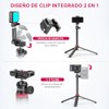 ULANZI MT-44 - Trípode Extensible para Teléfono, 59 Pulgadas, 360°