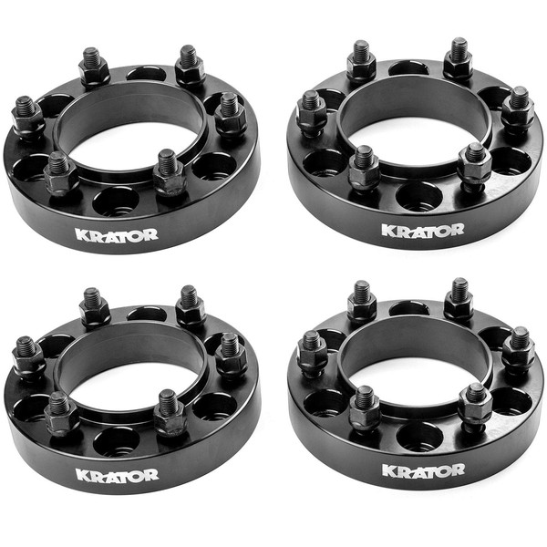 Krator 4pc Full Hub Centric Wheel Adapters 6x139.7 MM (1.25"