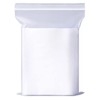 100 Resealable Zip Lock ziplock self Seal Clear Plastic Bags