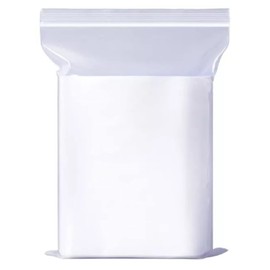 100 Resealable Zip Lock ziplock self Seal Clear Plastic Bags 120mmx170mm C6 Size