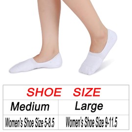 Pareberry Women's Thick Cushion Cotton Athletics Casual Low Cut Flat Non-Slip Boat Liner No Show Socks-5/10 Pack (Shoe Size: 5-8.5, A-multicoloured)