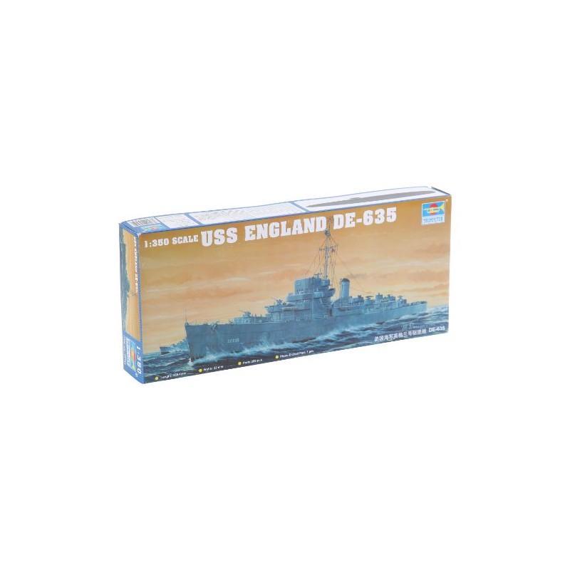 Trumpeter 05305 Modellbausatz USS England DE-635, Mittel