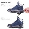 SF Ice Traction Cleats for Shoes and Boots Large Rubber