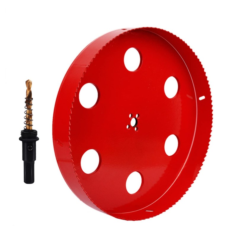 210mm / 8-1/4 inch HSS Bi-Metal Hole Saw Hole Drilling