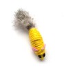 Sisal Mouse Cat Toy Rabbit Fur Tail - 3 pk