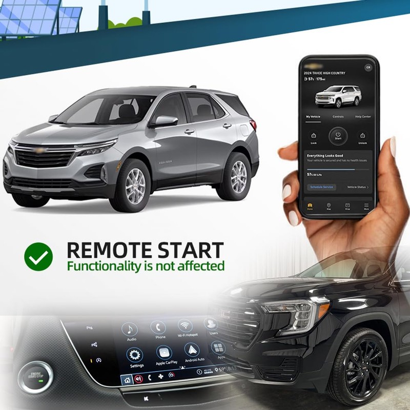 Auto Start Stop Eliminator/Disabler/Disable for 2019-2024 Chevy Traverse Blazer Malibu
