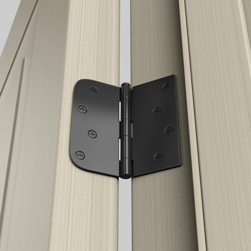 18 Pack goldenwarm 4in Black Door Hinges Interior Door Hinges