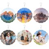 Hausdec 6Pack 8 Inch Sublimation Wind Spinner Blanks 3D Wind