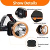 Hunting friends Superbright LED Rechargeable Headlamp,High Power 2 Light Modes