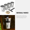 Black+Blum Picnic Cup Set of 4 - Stainless Steel Cups