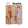 Simplicity SS9615A Misses Dress A (XS-S-M-L-XL)