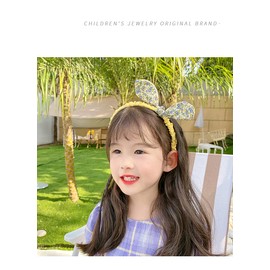 SENDO Girls Summer Vivid Headband Hair Accessories (10)yellow