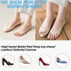 Flammi 3/6 Pairs Women Peep Toe Liner Socks No Show