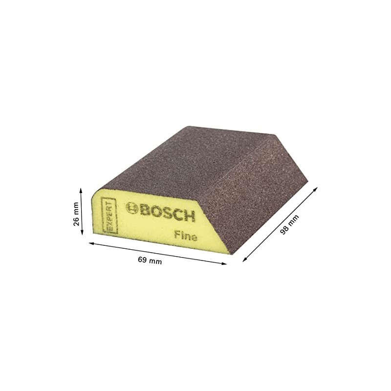 Bosch Esponja abrasiva Expert S470; 69x26x97mm Fine