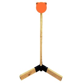 Highwild Target Stand System AR500 Steel Target Complete Kit - 6" x 3/8" Shooting Gong with 2x4 Stand Mount Kit